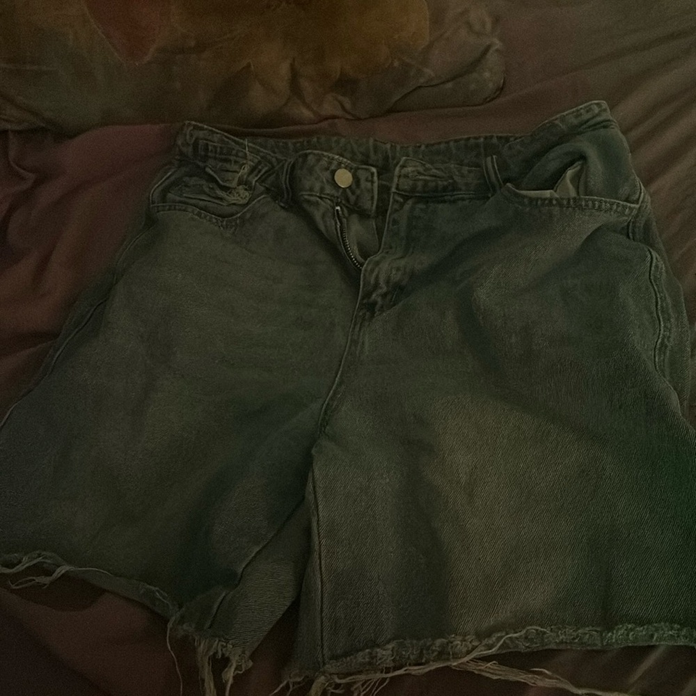 Dazy blue jorts. size L. never work before